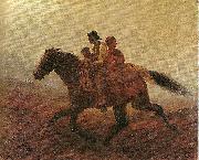 Eastman Johnson Fugitive Slaves china oil painting artist